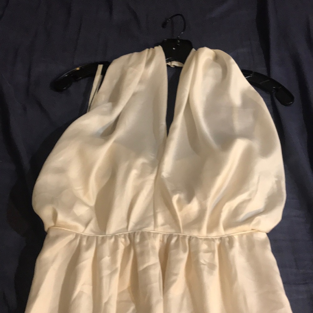 Banana Republic Off White Gown